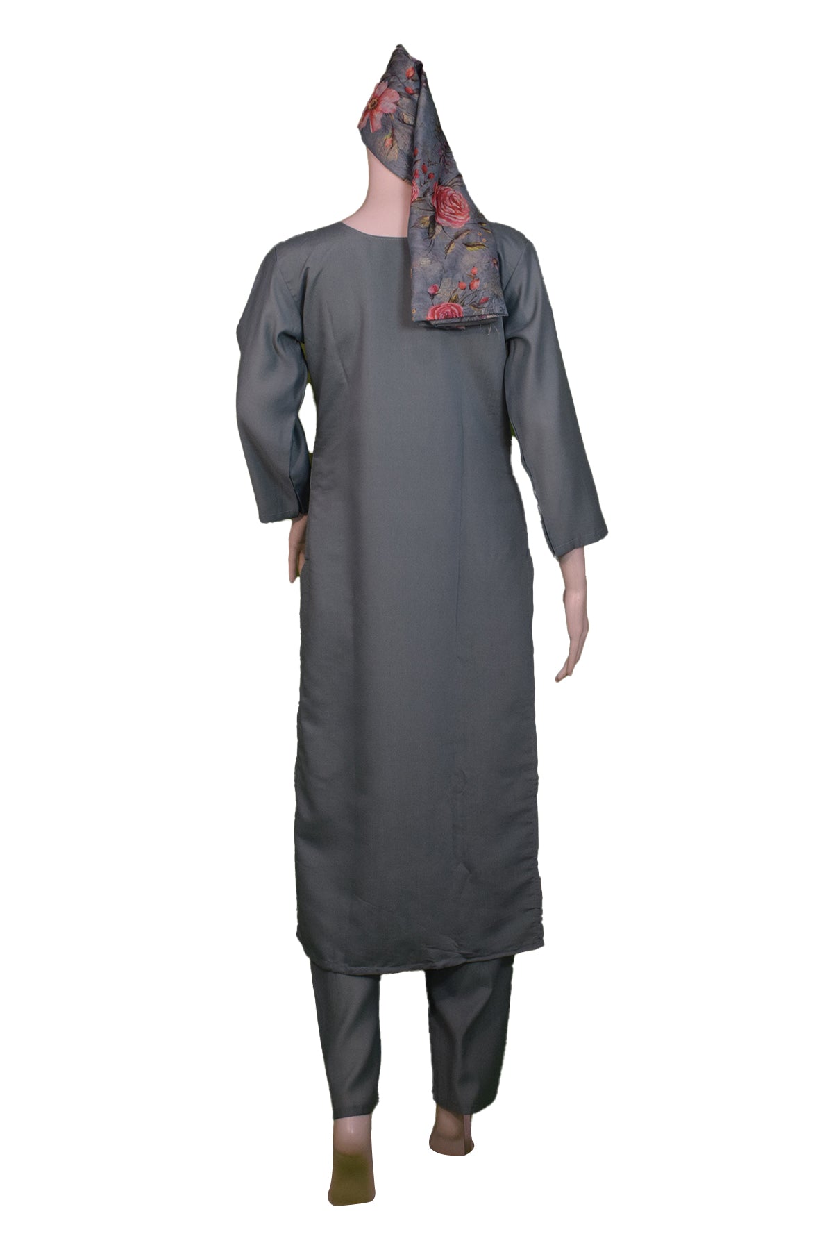 Silakaari Women's Heavy Hand Work Dola Silk Set With Fancy Banarasi Dupatta