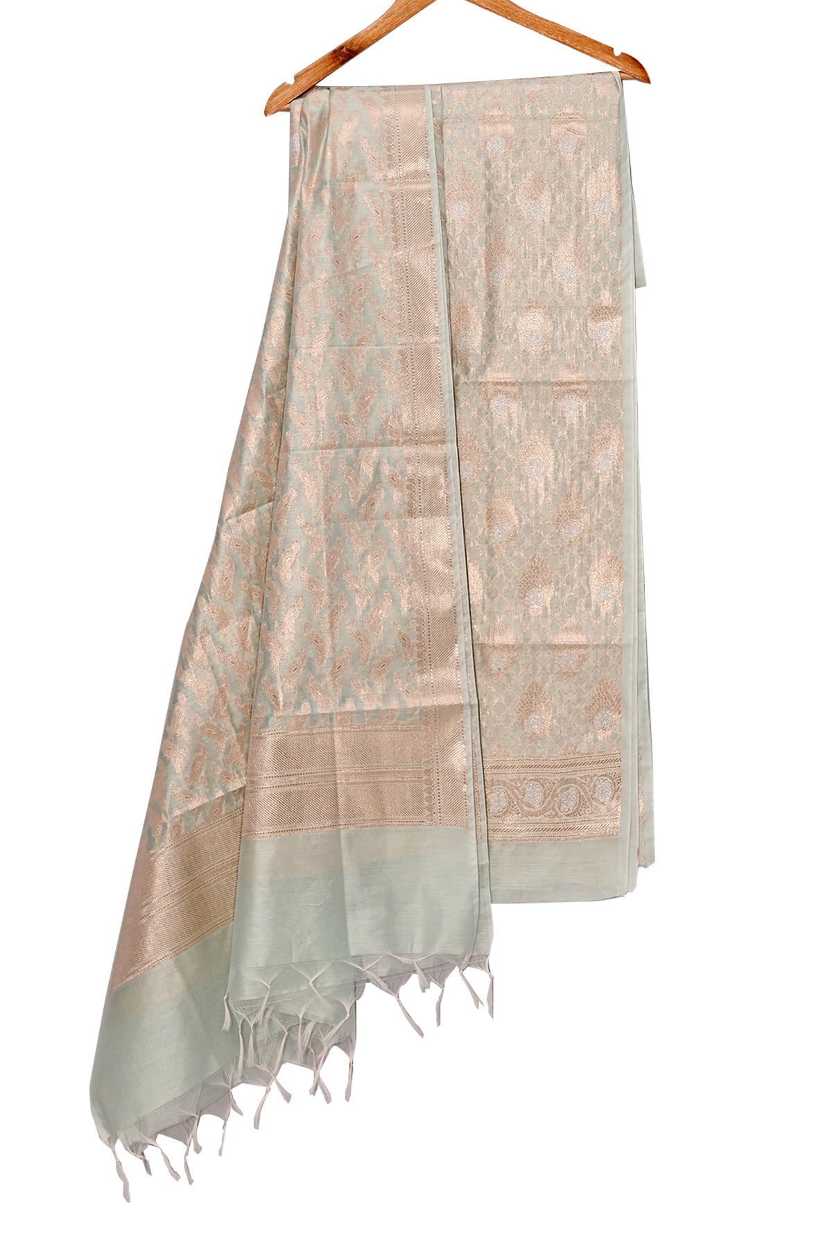 Silakaari Women's Heavy Zari Work Banarasi unstitched Salwar Suit