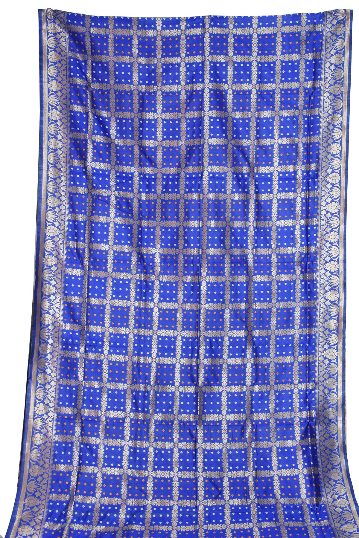 Silakaari Women's Bandhej Printed silk premium Saree
