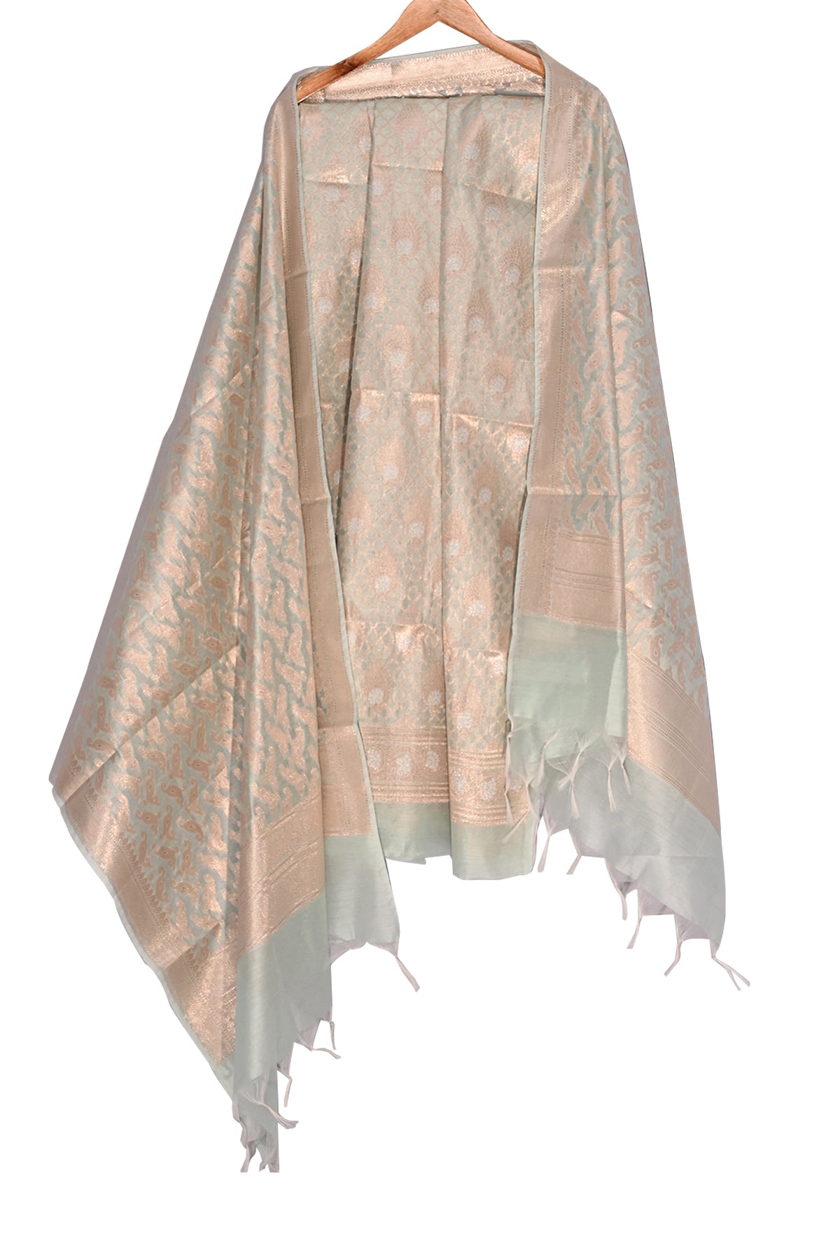 Silakaari Women's Heavy Zari Work Banarasi unstitched Salwar Suit