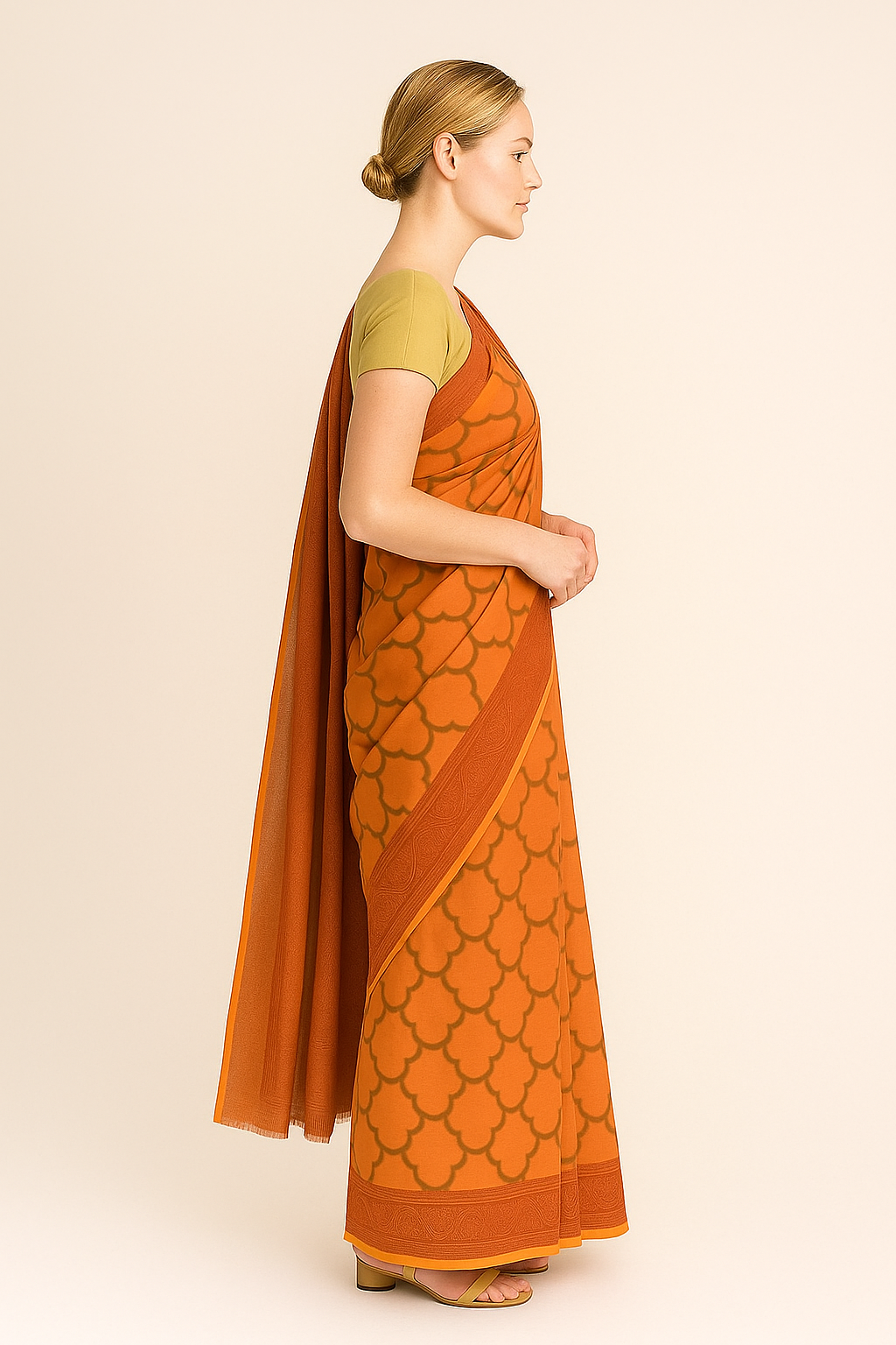 Silakaari Women's Cotton Butta Jaal Work Banarasi saree