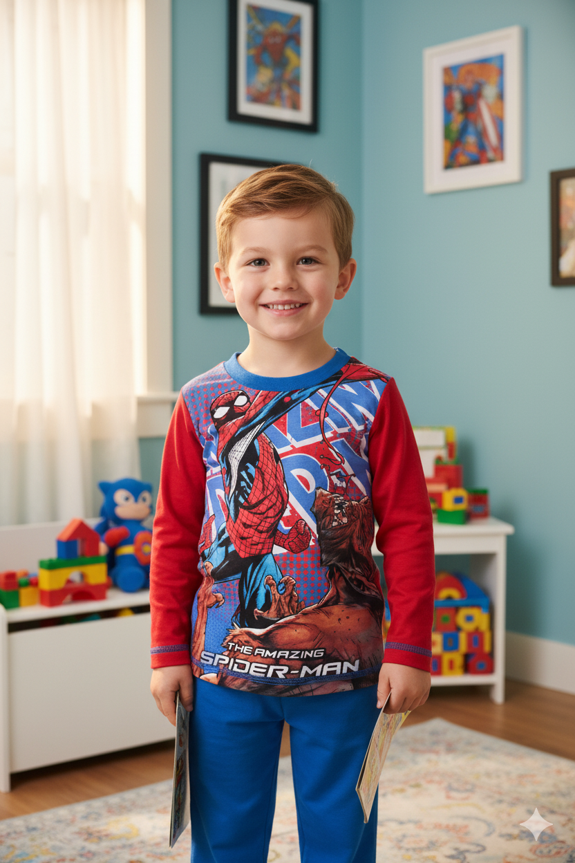 Silakaari Kids Spiderman Fancy Combo Set For Boys