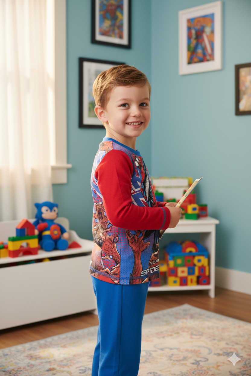 Silakaari Kids Spiderman Fancy Combo Set For Boys