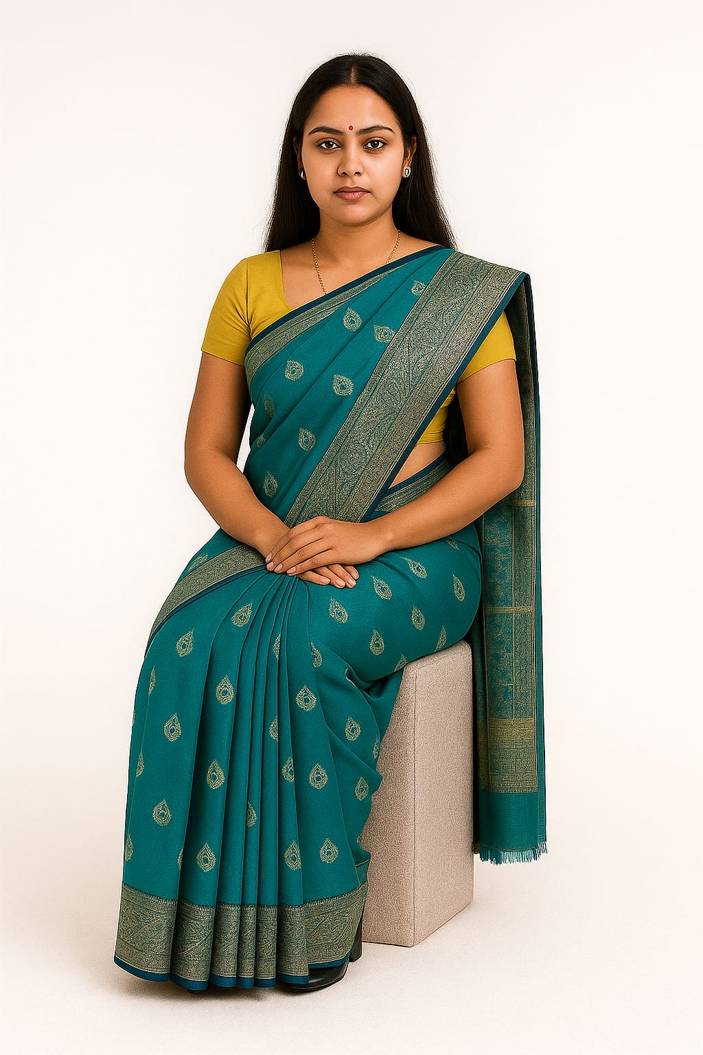 Silakaari Women's Heavy Zari Lacy Border Fancy Banarasi Saree