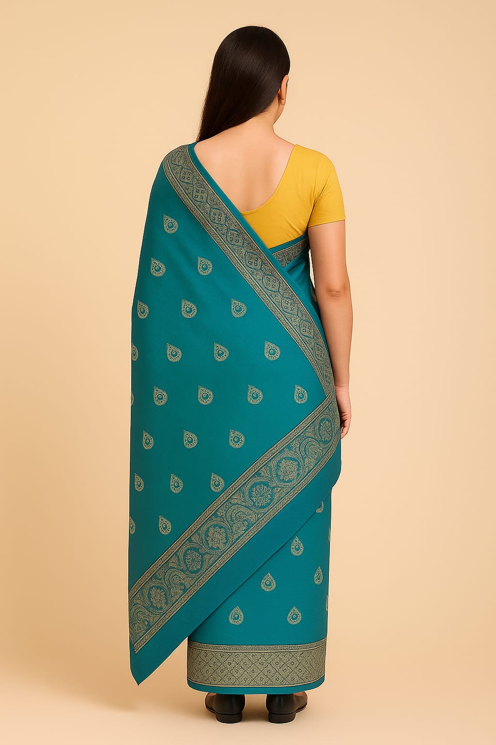 Silakaari Women's Heavy Zari Lacy Border Fancy Banarasi Saree