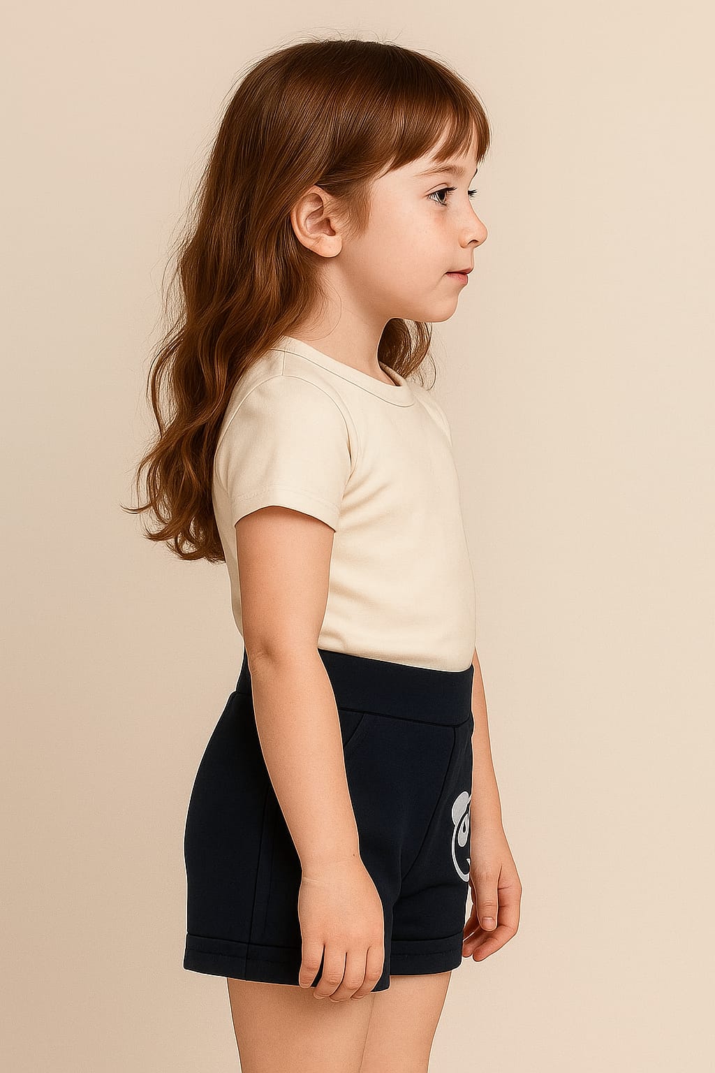Silakaari Kids Solid Layered Short Skirts For Girls