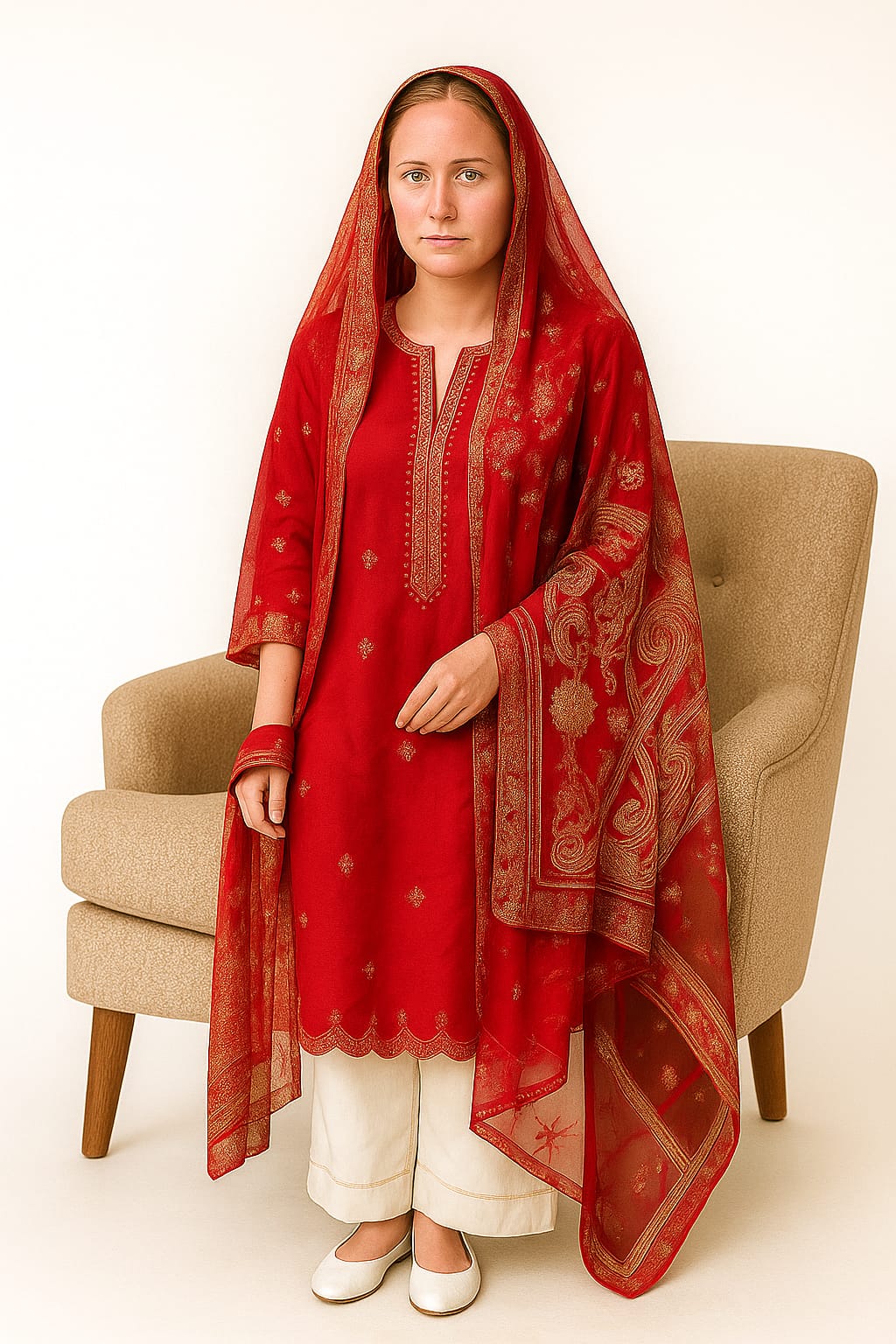 Silakaari Saaz Hot Pink Pure Lawn Embroidery Organza Patch Work Ready-Made Dress