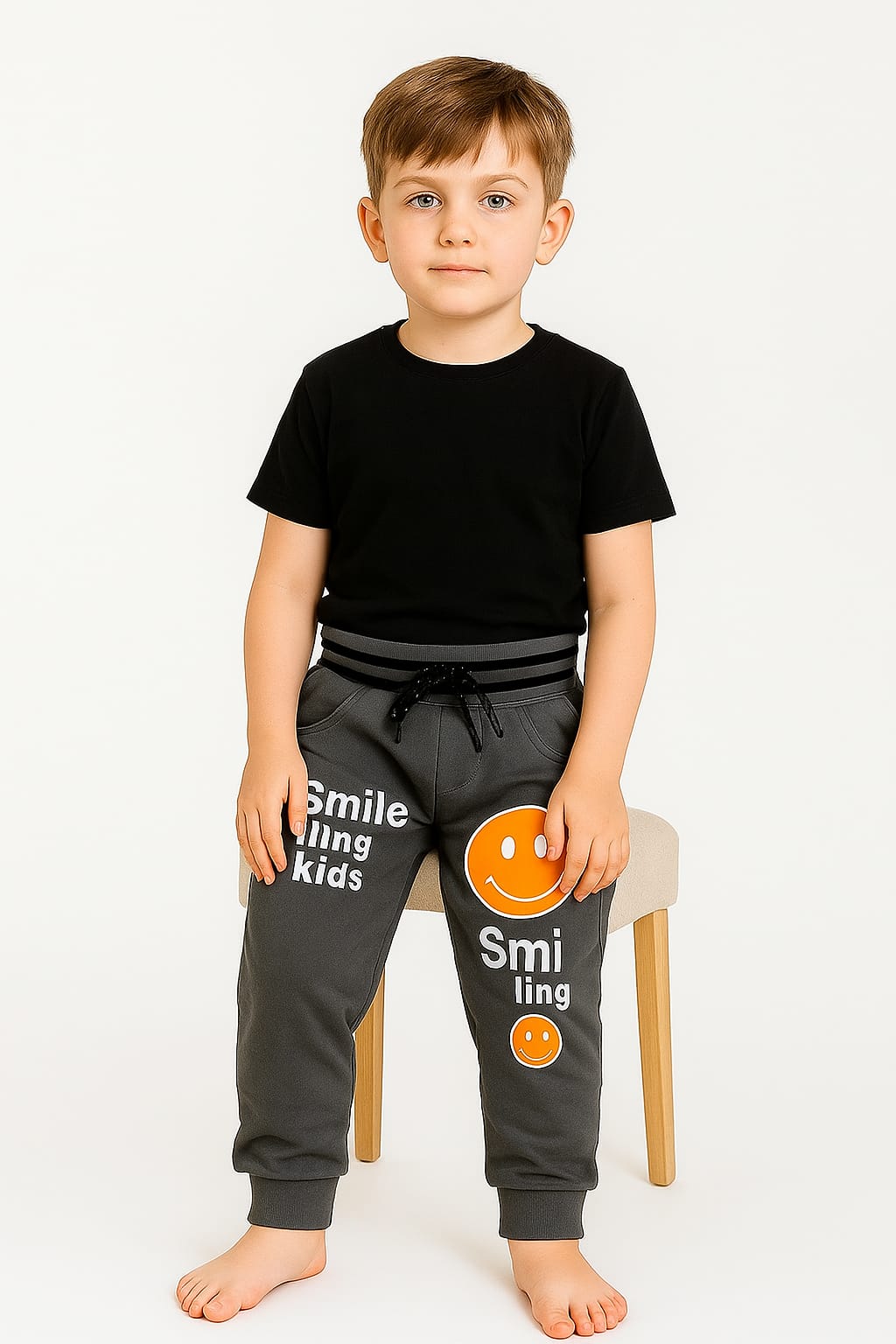 Silakaari Kids Soft Loose Fit Track Pant For Boys