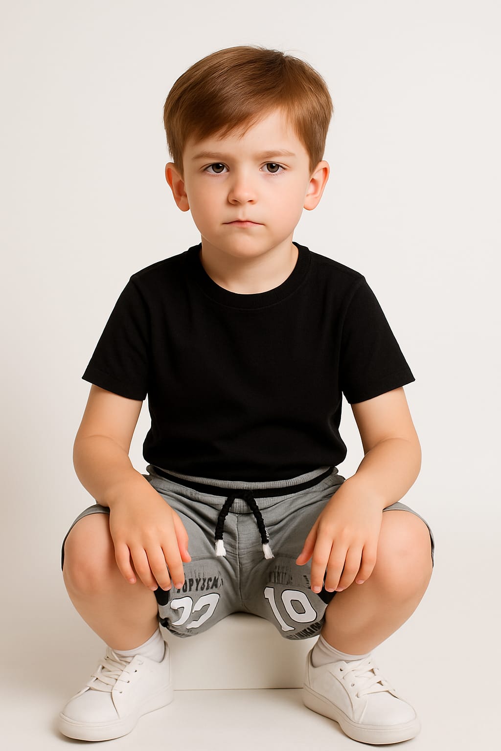 Silakaari kids Inner Elastic in Stretchable Denim Fabric Regular Fit Shorts for boys