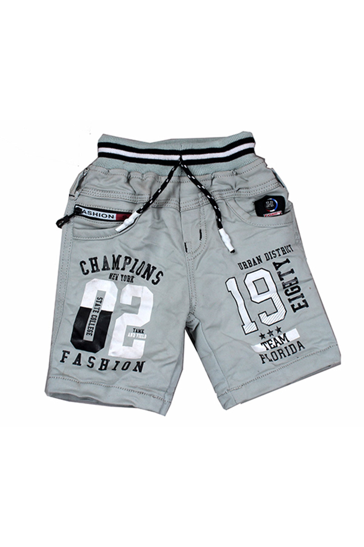 Silakaari kids Inner Elastic in Stretchable Denim Fabric Regular Fit Shorts for boys