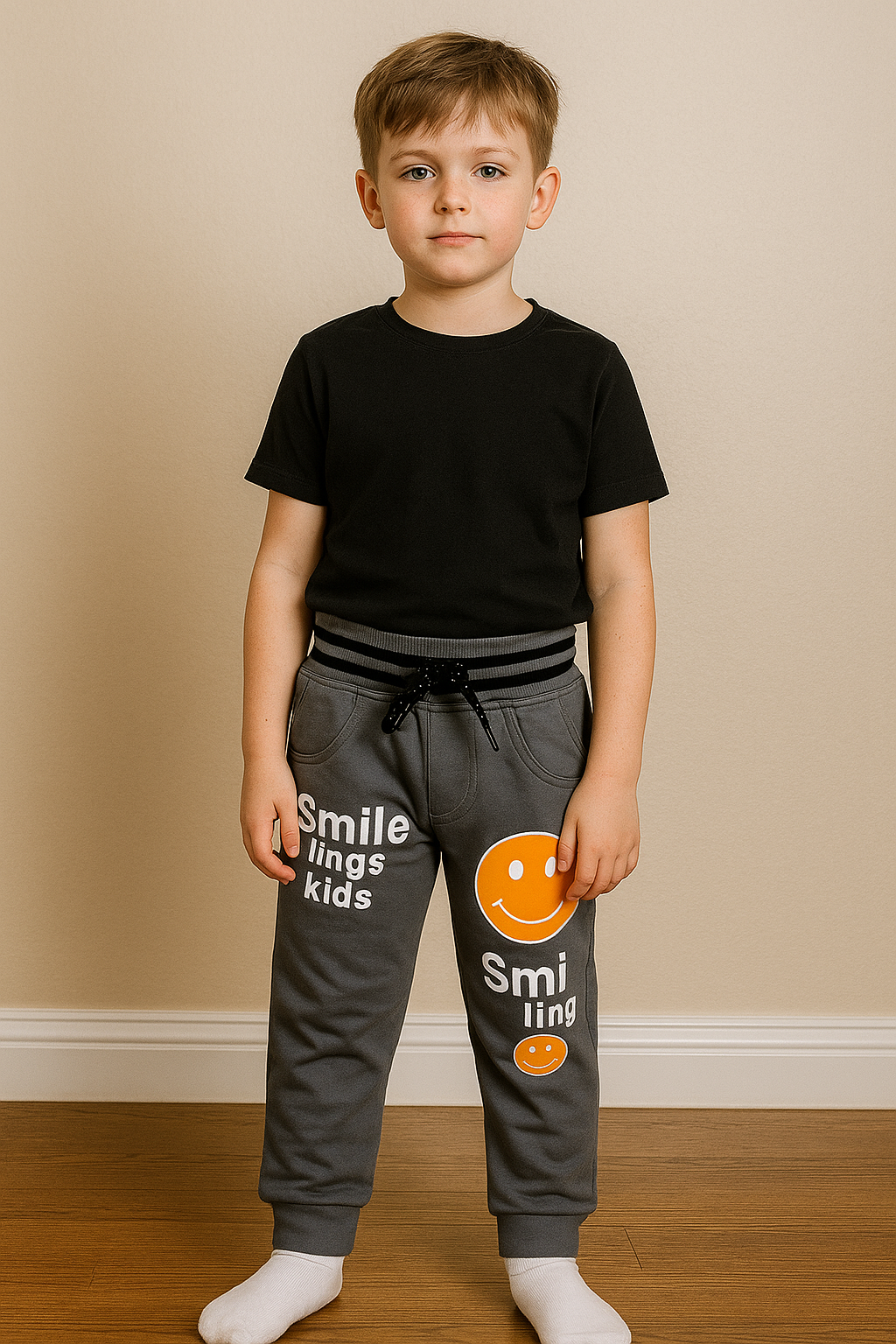 Silakaari Kids Soft Loose Fit Track Pant For Boys