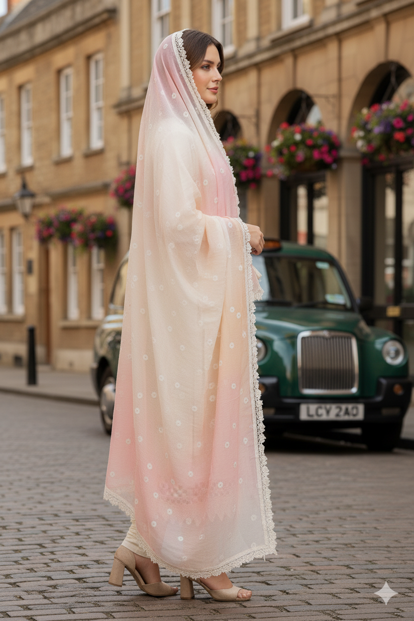 Silakaari Women's Pure Georgette Fancy Latkan Gota Sequin  Readymade Dress