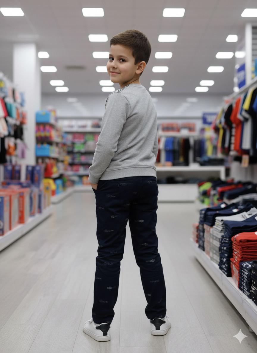 Silakaari Kids Grey Micky Printed Casual Full Sleeve For Boys